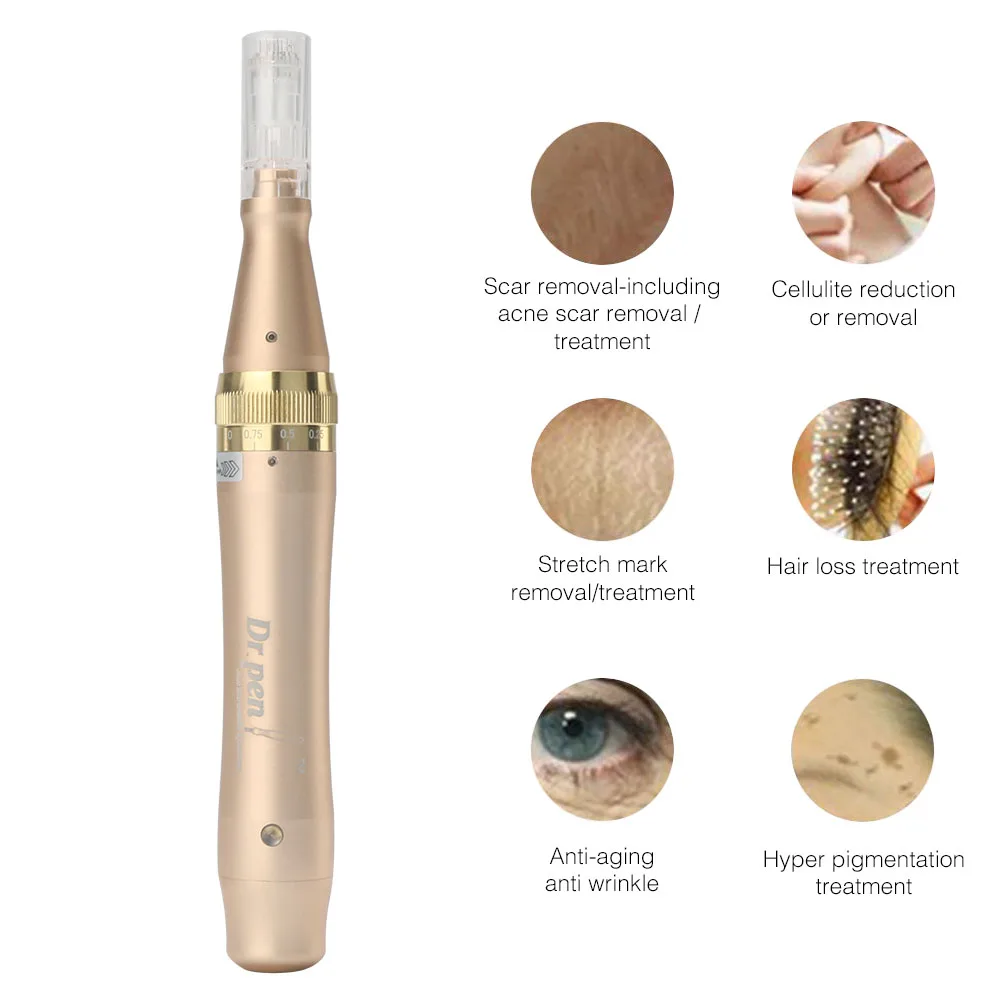 Электрическая Derma Ultima M5-C Автоматическая Dr ручка машина Микро прокатки система