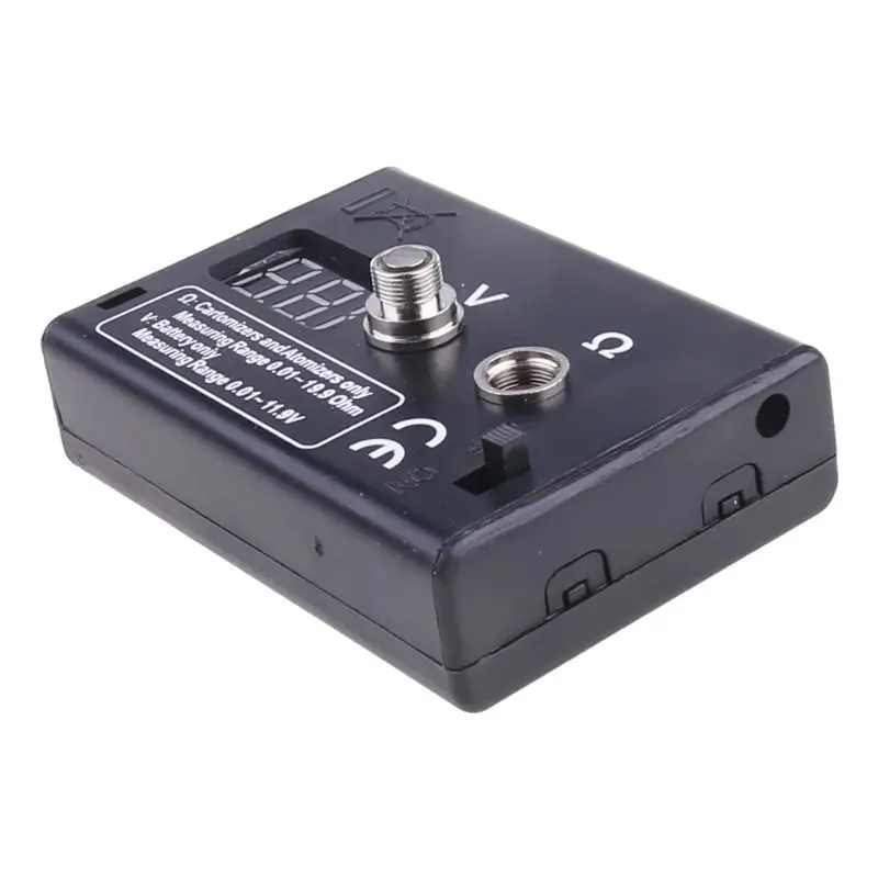 Цифровой светодиодный Омметр измеритель сопротивления тестер напряжения |