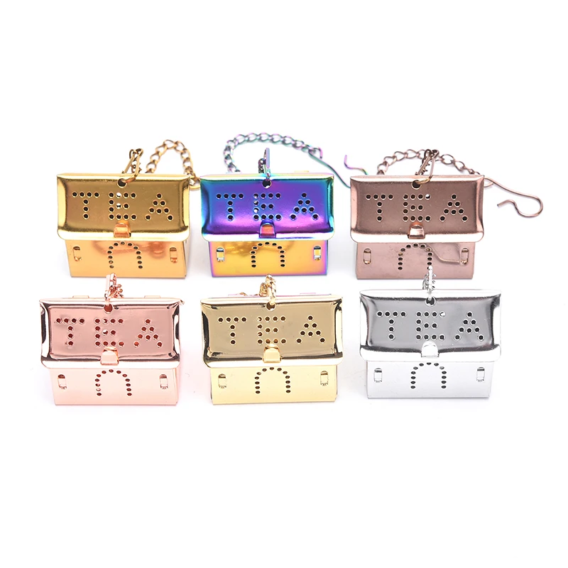 

1PC House Shape Tea Strainer Stainless Steel Filter Tea Infuser Tea Set Kitchen Tool