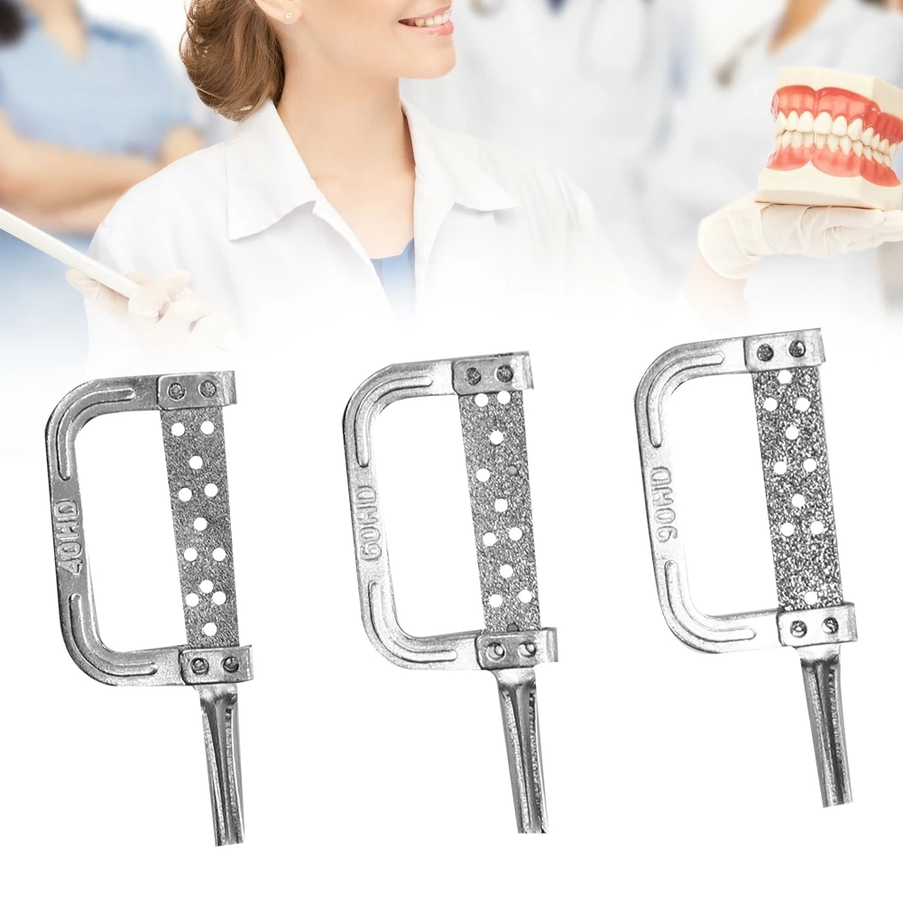 

Dental Orthodontic Interproximal Grinding Enamel Reduction Handle Dental Tools