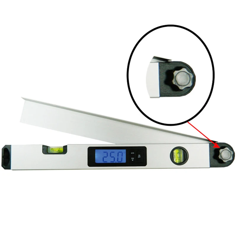 

Aluminum Alloy Digital Display Angle Ruler Digital Multifunctional Building Level Ruler