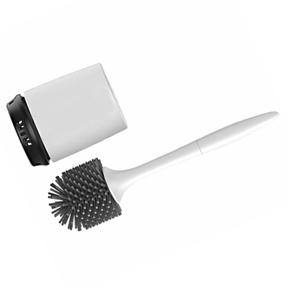 

Dead Corner Wash Toilet Brush Long Handle Dead Corner Toilet Brush for Home (Standing Style)