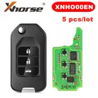 XHORSE XNHO00EN для Honda Fob 3 кнопки беспроводной универсальный дистанционный ключ английская версия работает с VVDI мини ключ инструмент