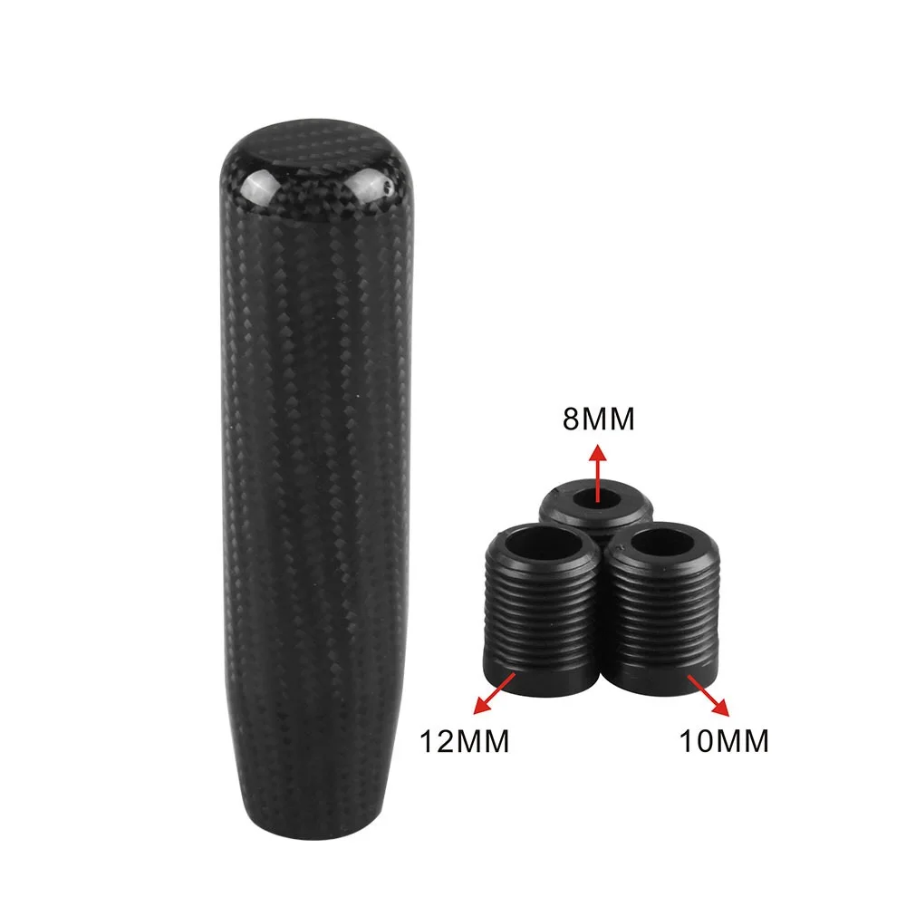 Ручка переключения передач Универсальная из углеродного волокна и алюминиевого