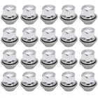 20 шт. M12x1.5 Сменные Колесные гайки из сплава 19 мм для FORD для C-MAX CORTINA для FOCUS CHROME