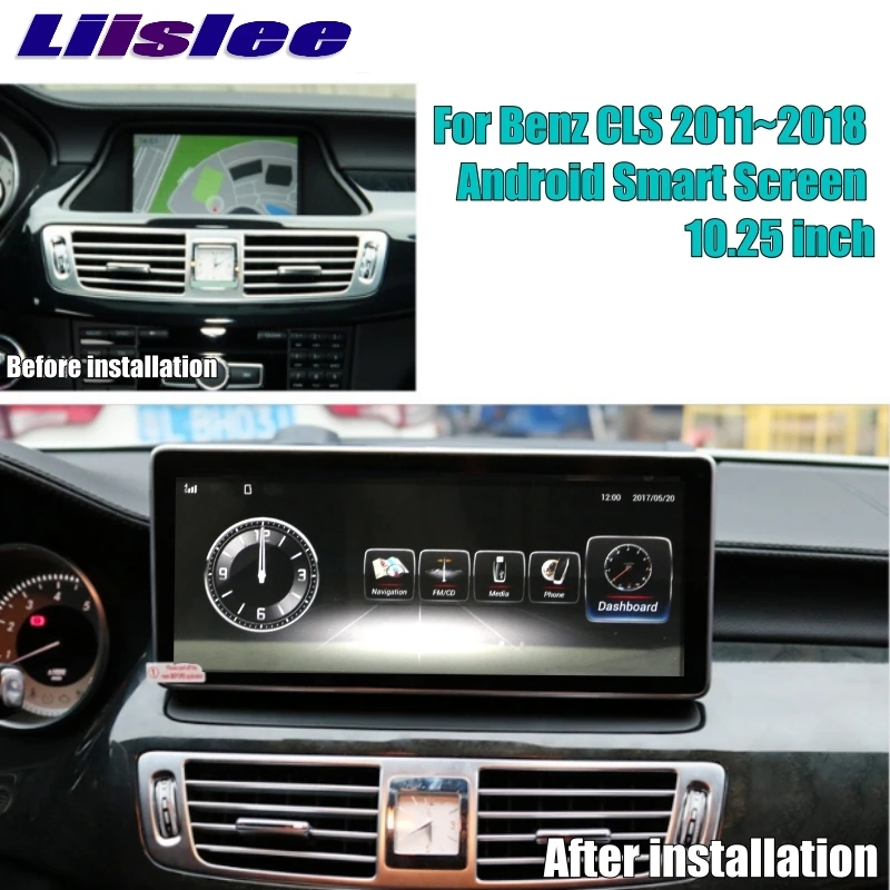 Автомобильный мультимедийный плеер NAVI для Mercedes Benz MB CLS Class W218 X218 2011 ~ 2019 NTG CarPlay