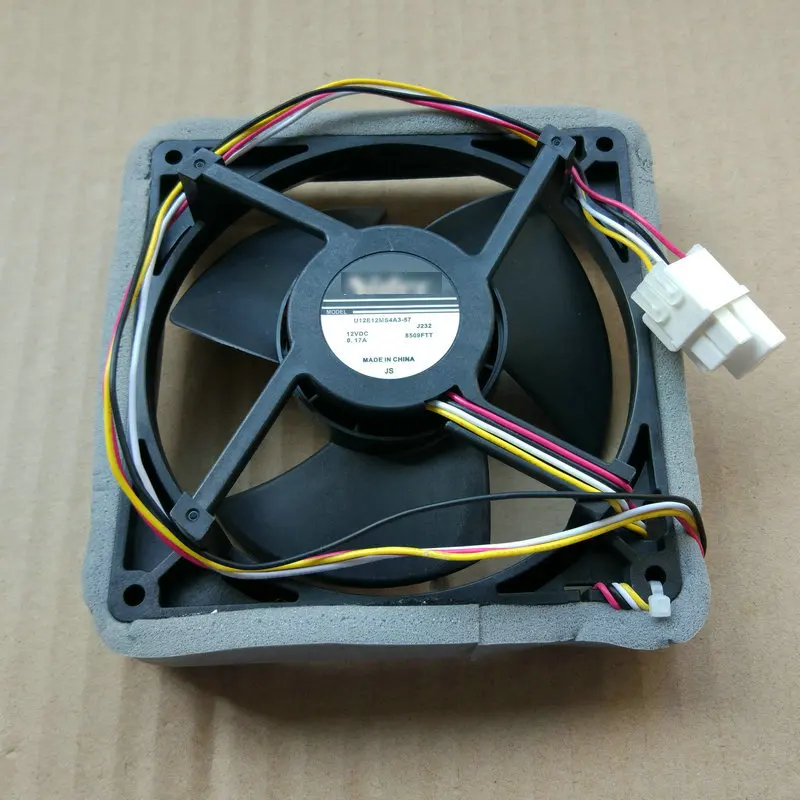 Новый оригинальный Φ J232 DC12V 0.17A 4 линии для охлаждающего вентилятора холодильника