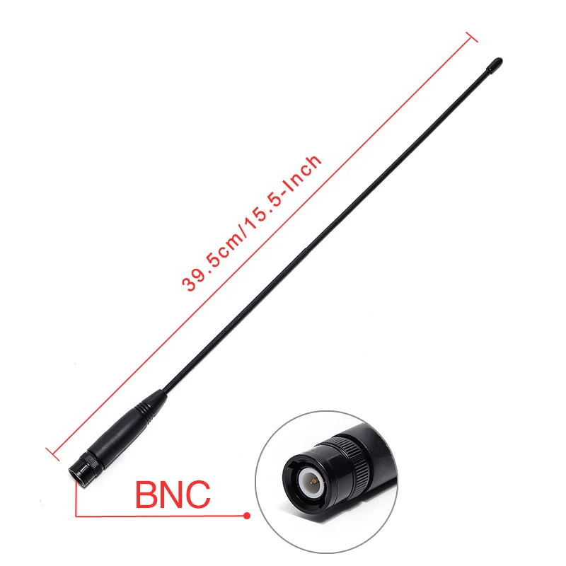 ABBREE Φ 27 МГц 39 5 см BNC кнутая антенна для приманки Cobra радио Midland Anytone