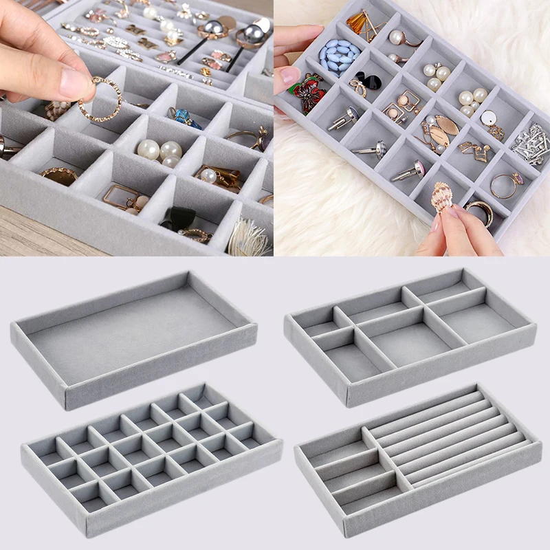 

Show case display,drawer organizer,Home Supplies,velvet,Storage & Organization,Jewelry Organizer,Bracelet,Drawer storage box,tra