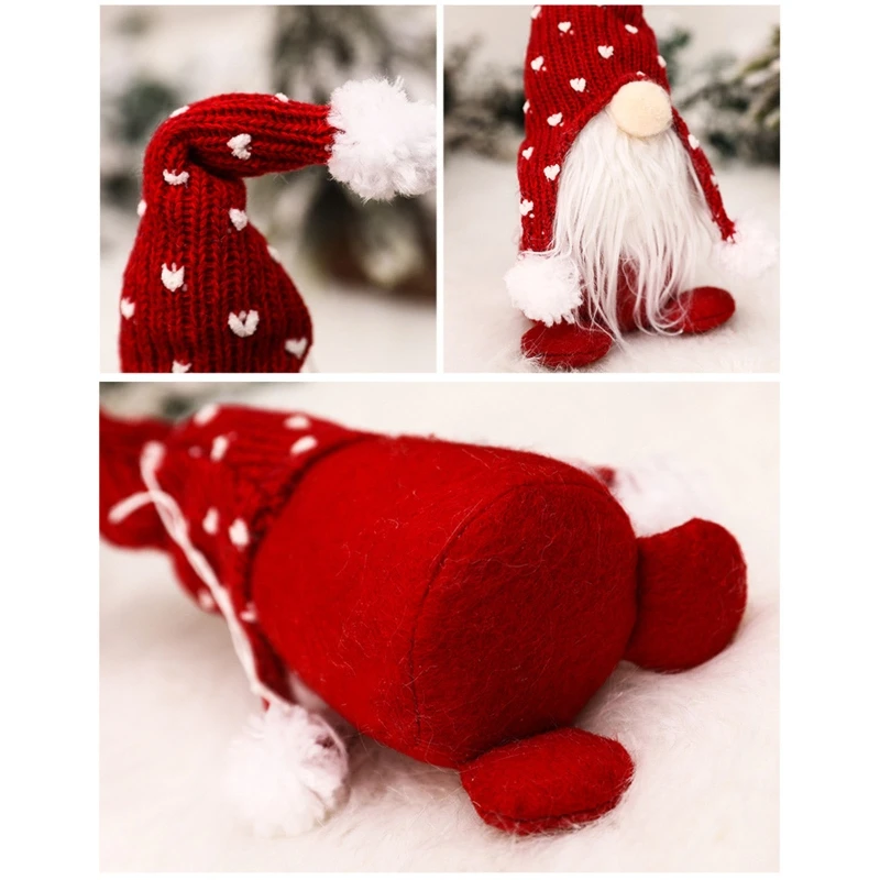 Рождественское украшение ручной работы гном шведские фигурки сидящая длинная