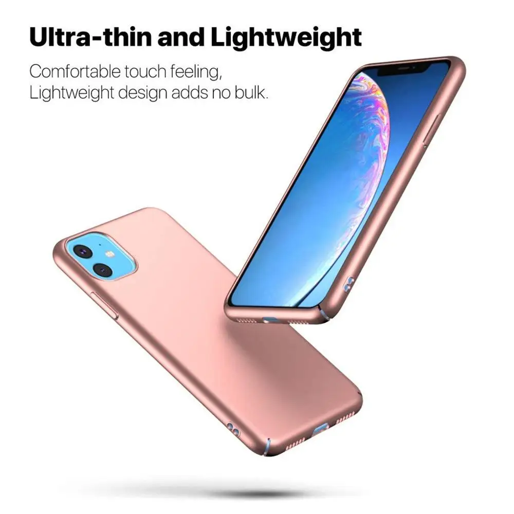 Ультратонкий Роскошный жесткий защитный чехол для iphone 11 6 1 дюймов/iphone Pro 5 8 Max