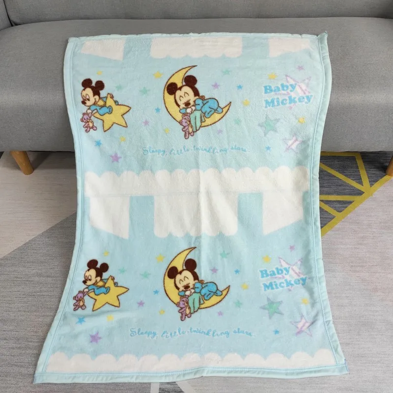 Детские синие покрывала для сна с изображением Минни Маус Дейзи Дак Микки милое