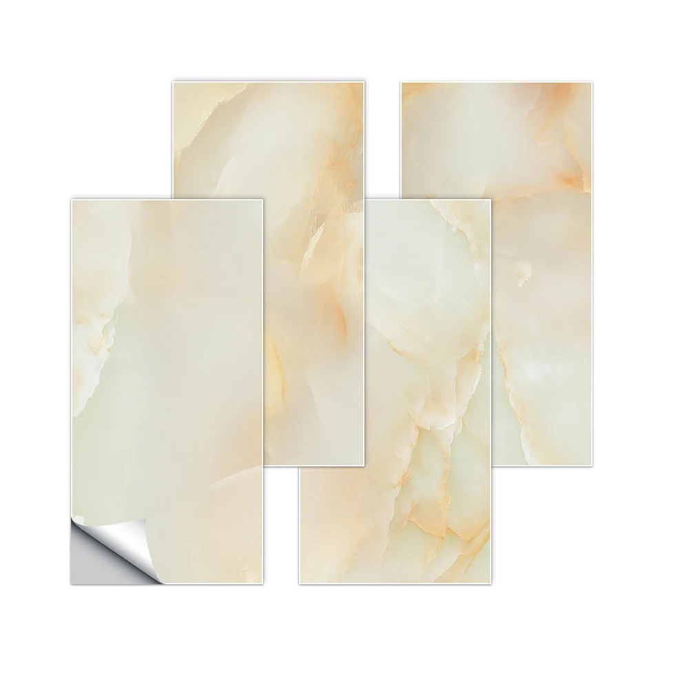 

Living room wall floor imitation marble stickers wallpaper wall stickers waterproof and oil proof stickers