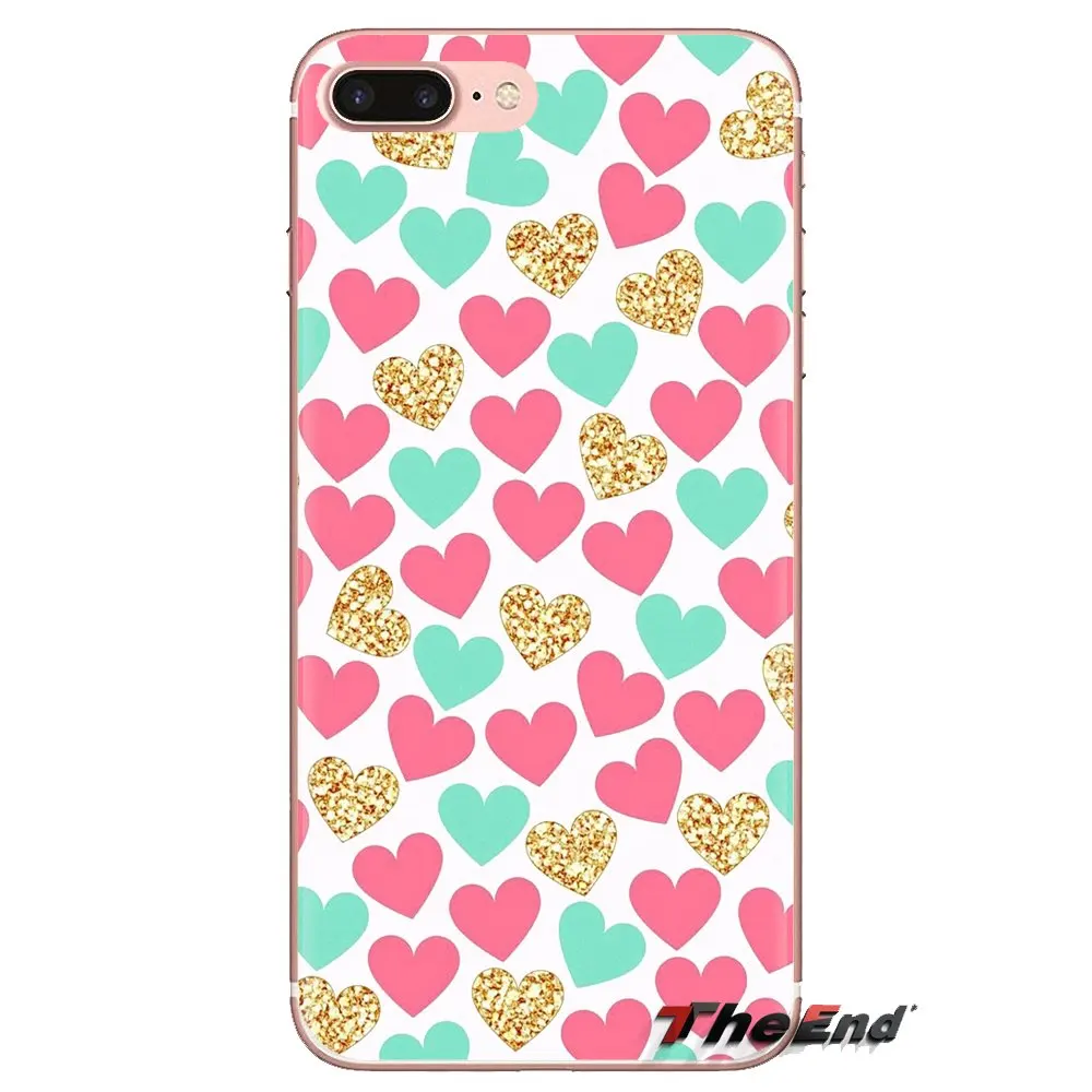 Pink stripe heart Love rose flower Silicone Phone Case For Samsung Galaxy J1 J2 J3 J4 J5 J6 J7 J8 Plus 2018 Prime 2015 2016 2017 |