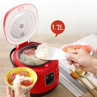 1 2l mini electric rice cooker intelligent automatic household kitchen cooker 1 2 people small smart appliances cooking tools