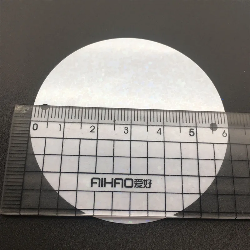 

60mm Large Round Loose Hologram Sequin Paillette Sewing Decoration,Wedding Craft,Women Kids DIY Garment Accessory Laser White