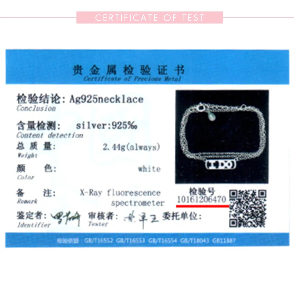 

SILVERHOO 925 Sterling Silver Women Necklace Letter I DO Shiny Zirconia Geometry Pendant Necklaces Wedding Engagement Jewelry