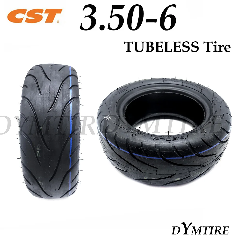 Electric Scooter 10 Inch 3.50-6 Tubeless Tire 10X3.50-6 10x4.00-6 90/65-6 Universal CST Vacuum Tyre