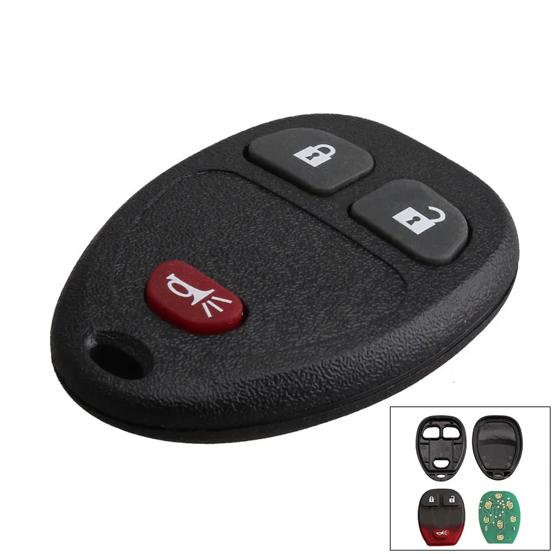 

315MHz 3 Buttons Auto Remote Start Keyless Entry Key Fob Transmitter Clicker Alarm OUC60270 15913420 for Chevrolet GMC 2006-2014