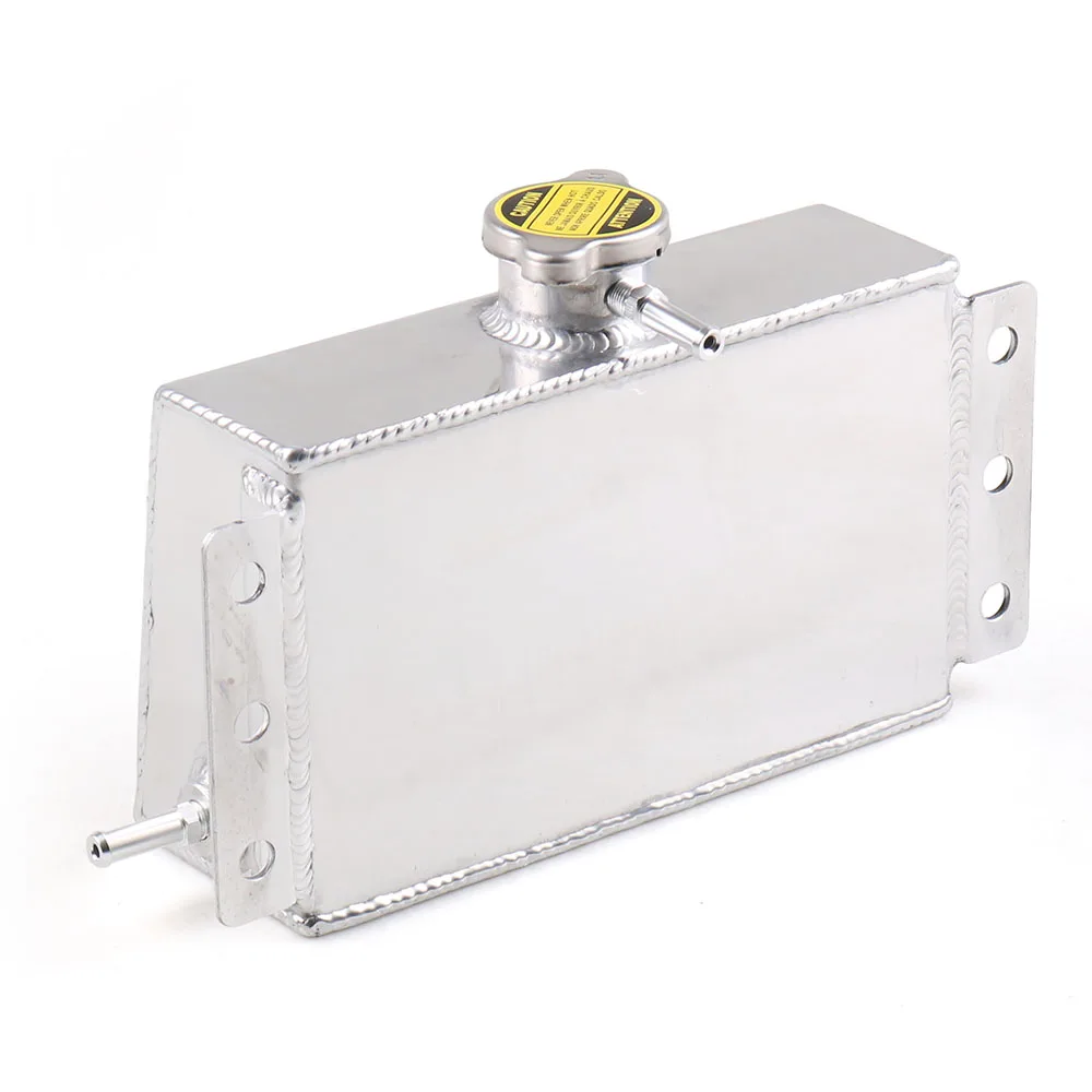 Универсальный алюминиевый расширительный резервуар для охлаждающей жидкости 1 л