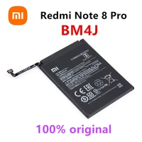 xiao mi 100 orginal bm4j 4500mah battery for xiaomi redmi note 8 pro note8 pro high quality phone replacement batteries