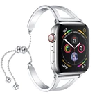 Ремешок из нержавеющей стали для apple watch band 44 мм 40 мм, браслет для iwatch band 42 мм 38 мм, correa apple watch Series 6 se 5 4 3 38 42