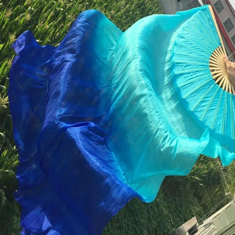 Шелковая Веер вуаль для танца живота размер 150 см 120 180 см|fan veil|silk fan veilsbelly dance silk |
