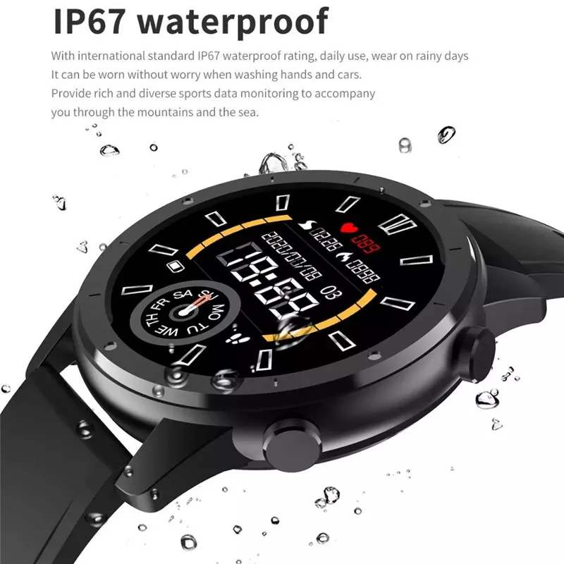 f50 dial calling smart watch fitness tracker women wearable devices ip67 smartwatch heart rate wristwatch men smart watch free global shipping