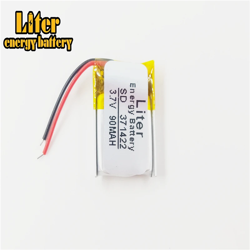 3 7 V литиевая батарея 371422 P371422 90MAH MP3 Bluetooth Батарея | Электроника