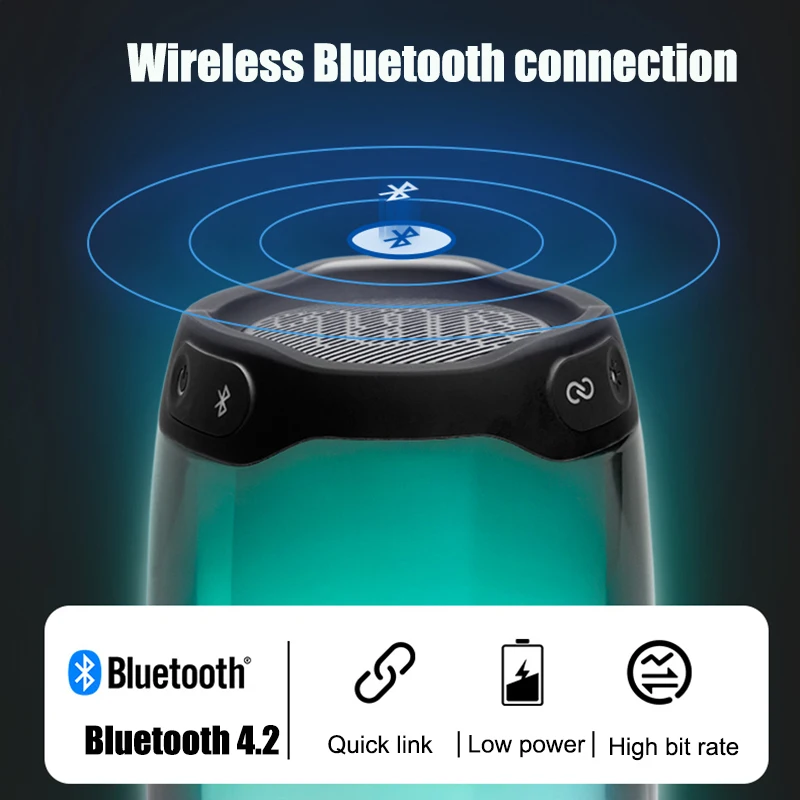 JBL PULSE4 Potable Wireless Bluetooth Light Show Speaker Stereo Sound IPX7 Waterproof pulse 4 with LED light Party Boost New | Электроника