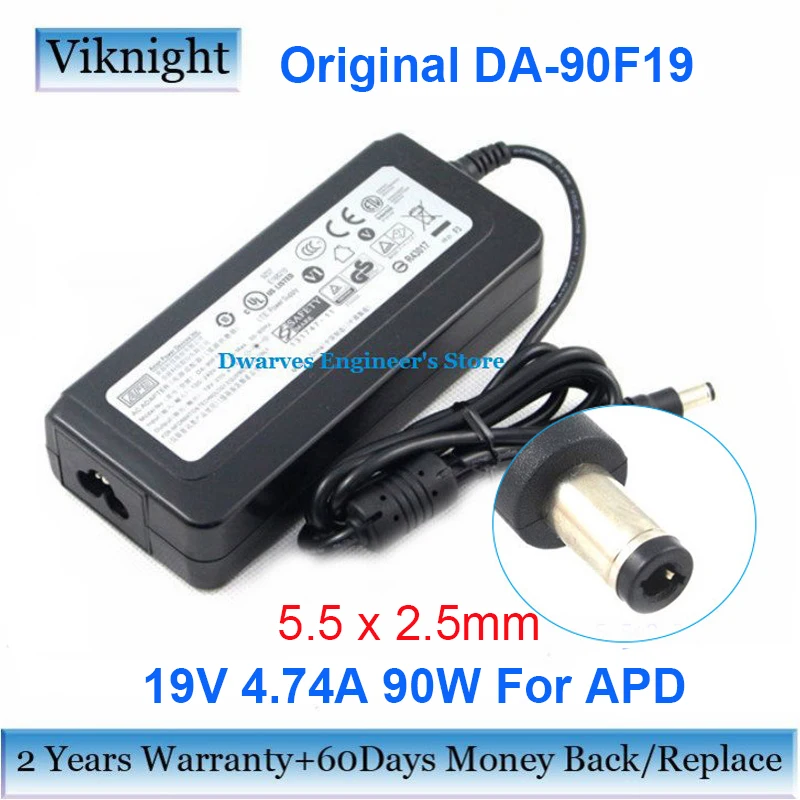 Оригинальный DA 90F19 19в 4.74A 90 Вт APD AC адаптер питания для Nas DNS 340L WD EX4100 NAS DLINK 3 AP2011