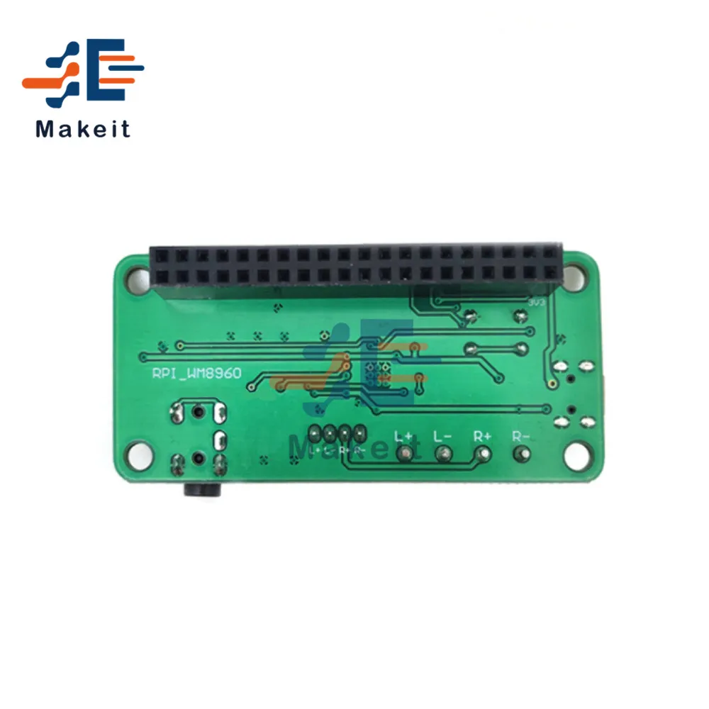 WM8960 аудио модуль декодирования Hi-Fi Звуковая карта для Raspberry Pi стерео запись I2S