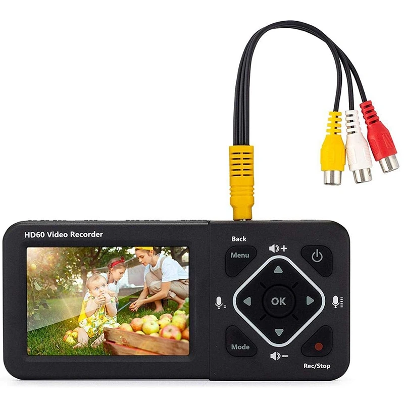 HD60 Video to Digital Converter Recorder Record Full HD Videos Capture Box Ultimate-Capture From HDMI RCA VHS VCR | Спорт и