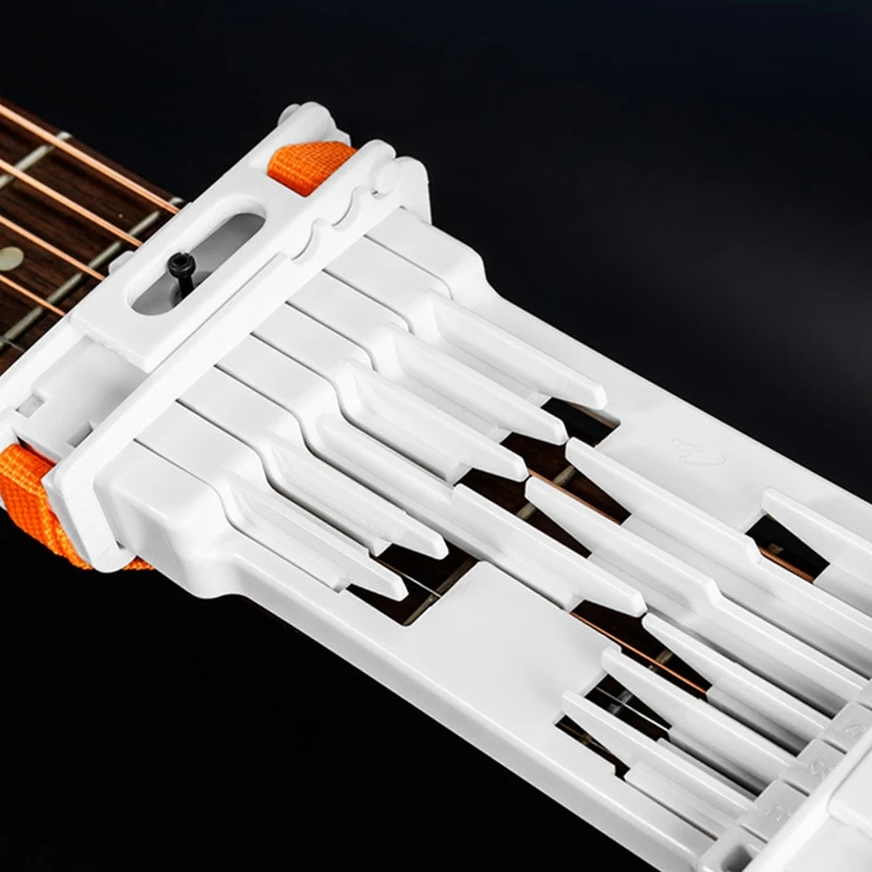 

Guitar Aids Flexible Automatic Auxiliary Button Finger Strength Beginner Guitar Practice