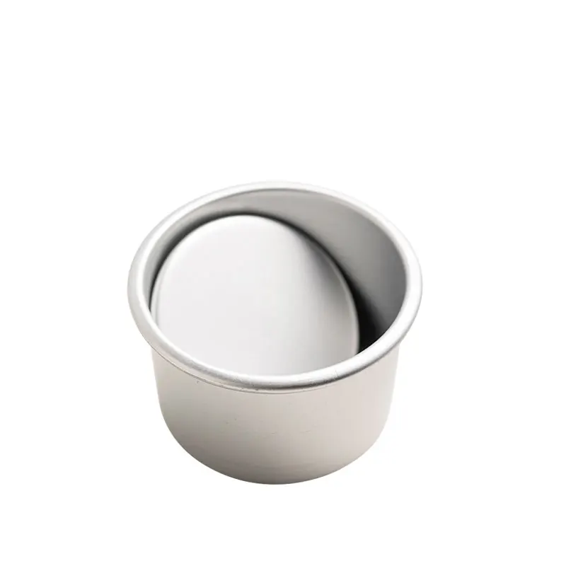 

5pcs Set Mini Cake Baking Mold Non Stick Baking Pans With Removable Bottom Small Size Cake Food Grade Aluminum Alloy Accessories
