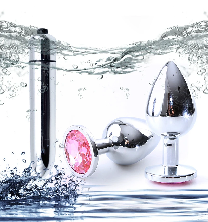 Анальная пробка с кристаллом|Вибраторы и вибромассажёры| |