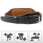 Штанга для гантелей, силовая опора для подъема спины, ремень для тяжелой атлетики, силовой ремень для тренировки тяжелой атлетики