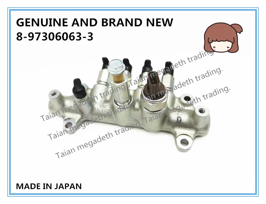 GENUINE AND BRAND NEW DIESEL FUEL COMMON RAIL ASSY 095440-0350 8973060633 8-97306063-3 FOR 4HK1 ENGINE | Автомобили и мотоциклы
