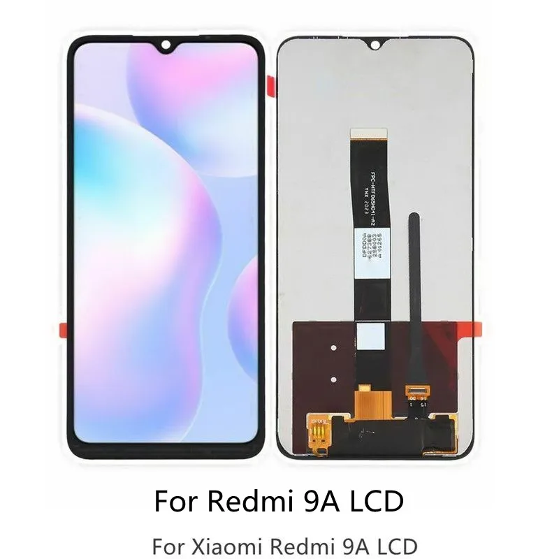 Pantalla t&aacute;ctil LCD Original de 6,53 "para Xiaomi Redmi 9A, digitalizador para Redmi 9C, piezas de repuesto LCD con marco-3