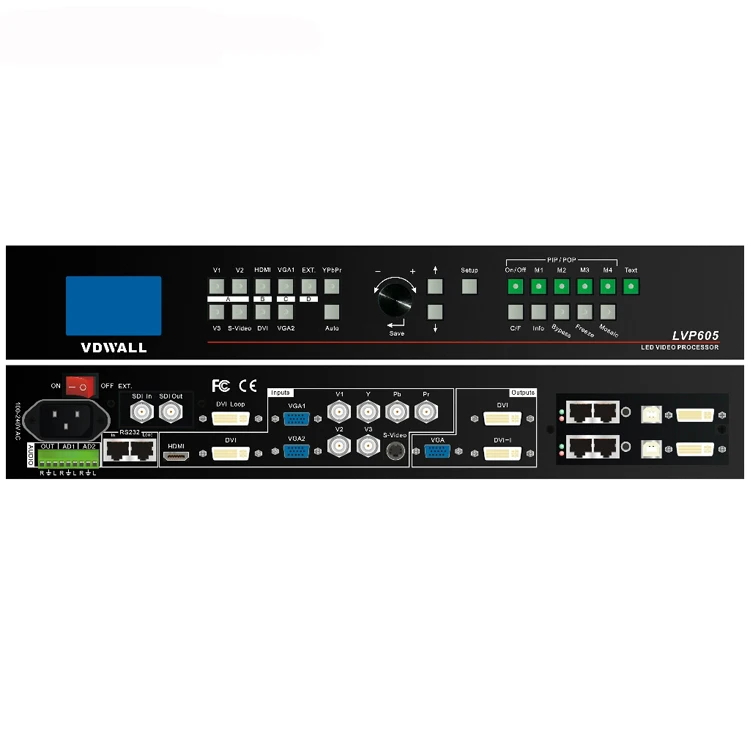 SRY HDMI SDI светодиодный видеопроцессор LVP615S для HD внутренний и наружный прокатный