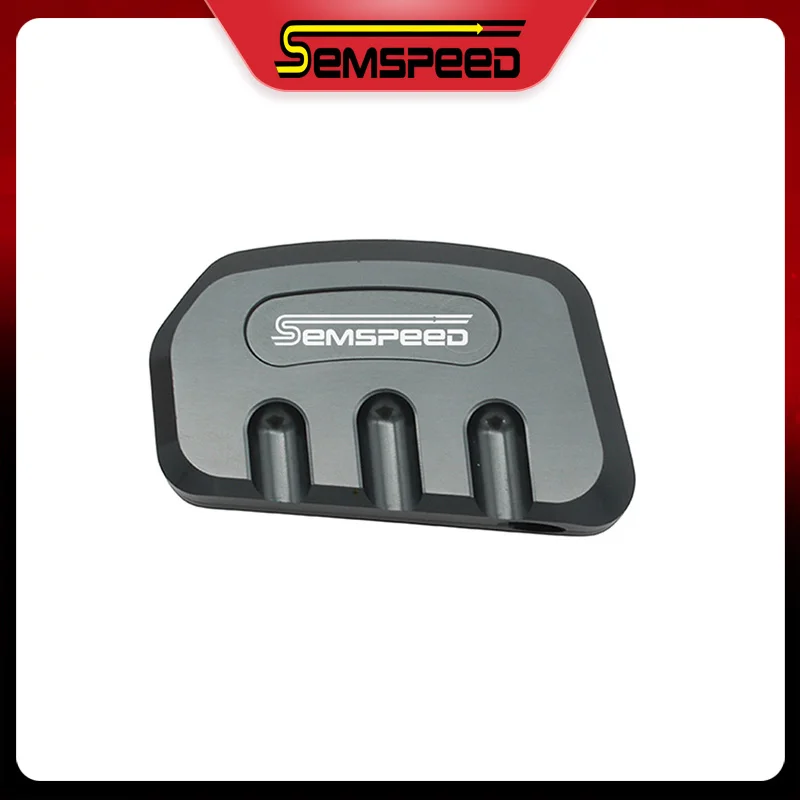 Semspeed Мотоцикл CNC алюминиевый сплав боковая подставка подножка пластина Боковая