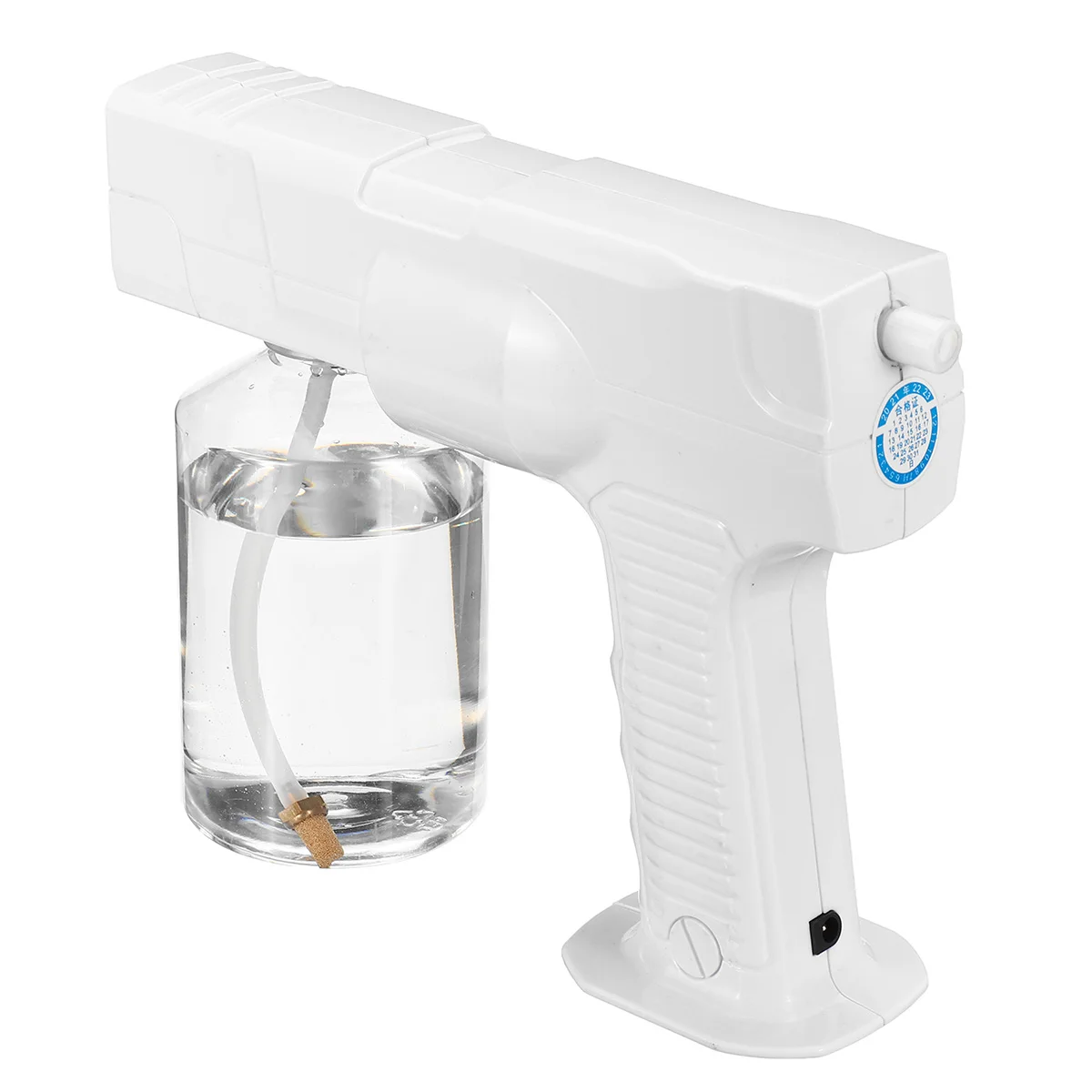 

110V~220V 1400W 600ml CE 0.3s Quick Fog Portable USB Wireless Sprayer Machine Disinfection Blue Light Nano Steam Spray Gun