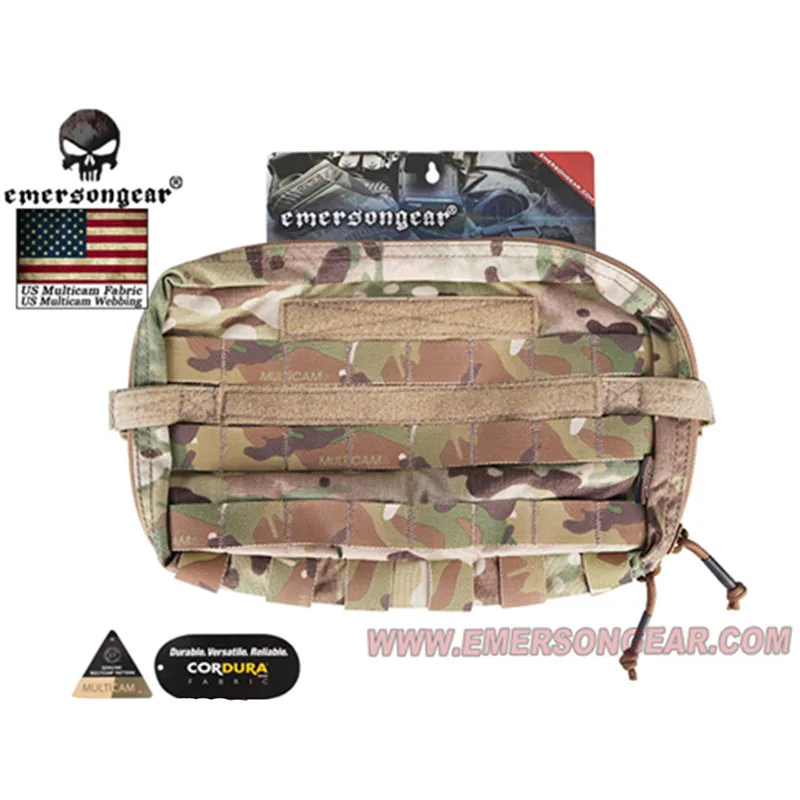 MC Emersongear EDC Универсальный Чехол MOLLE военный охотничий компактный чехол тактический жилет чехол 500D Cordura нейлон Кемпинг Туризм - Цвет: MC