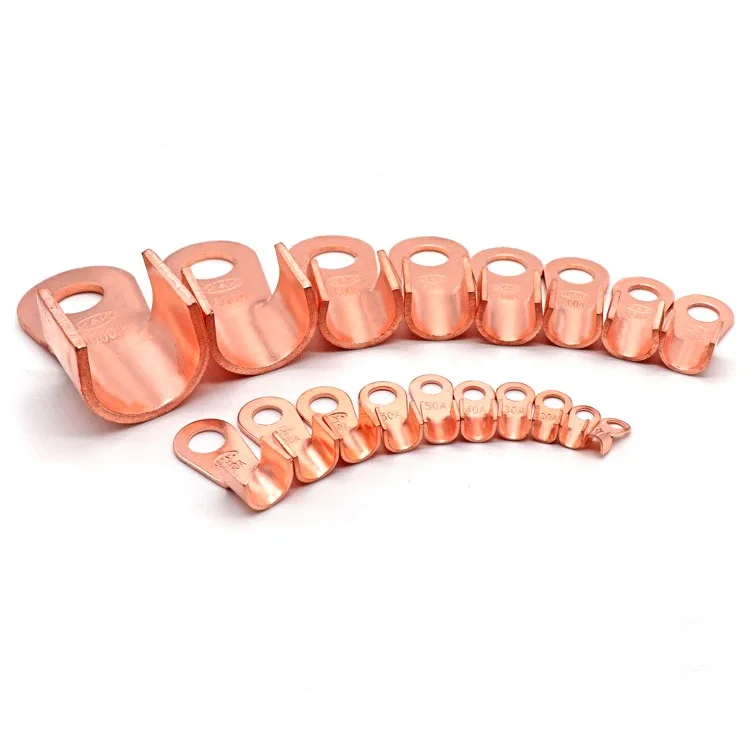 Медный соединитель кабеля для аккумулятора клеммы с открытыми зажимами проводов