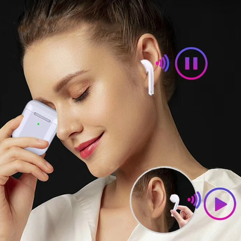 TWS I7 mini Earphones Wireless Bluetooth 5.0 In-Ear Stereo Earbuds Music Sports headset earphone bluetooth earbuds | Электроника