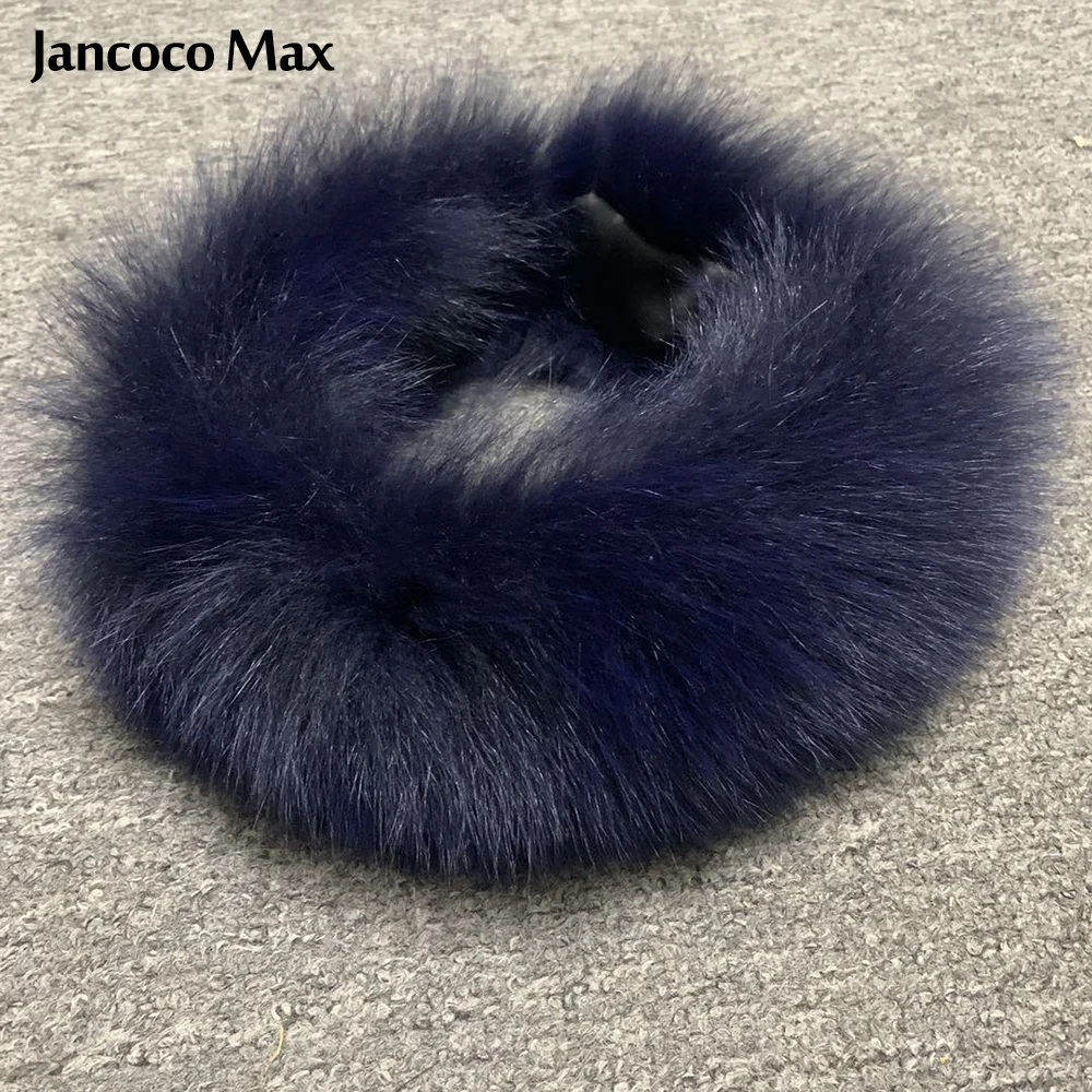 Winter Fashion Elastic Headband Fox Fur Headwear Racccoon Fur Women's Fluffy Real Fur Band S8300 hair barrettes for adults