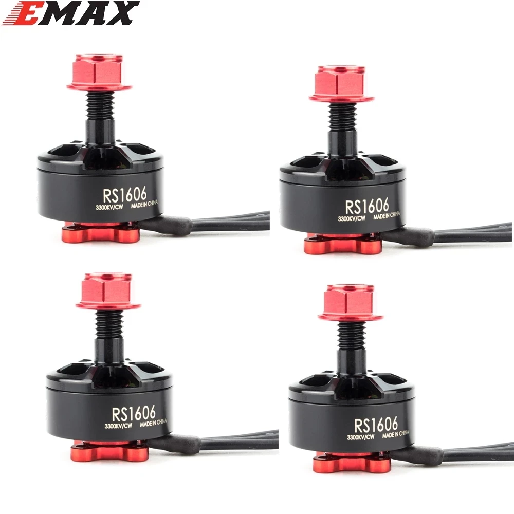 EMAX оригинальный Lite Spec RS1606 1606 4000KV 3300KV двигатель 3-4S для RC FPV RACER Quadcopter | Игрушки и