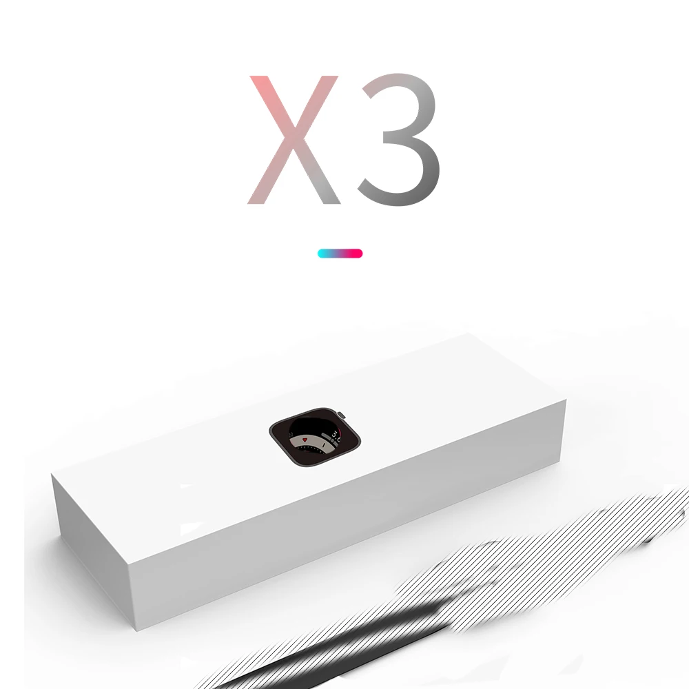 X3 умные часы с экраном сердцебиения мужские и женские Smartwatch для IOS iPhone 11 телефона