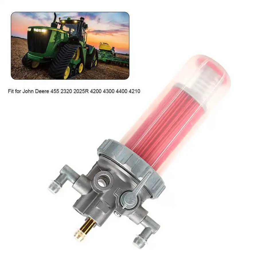 Топливный фильтр AM879962 Замена подходит для John Deere 455 2320 2025R 4200 4300 4400 4210 топливный |