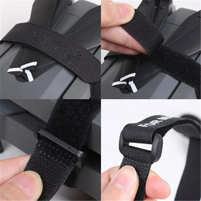 2 шт./пара стабилизатор дрона фиксирующий ремешок мотор/пропеллеры зажим ремень